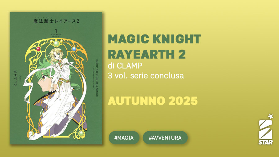 Lucca Comics 2024: Star Comics Annuncia Jojolands e Magic Knight Rayearth